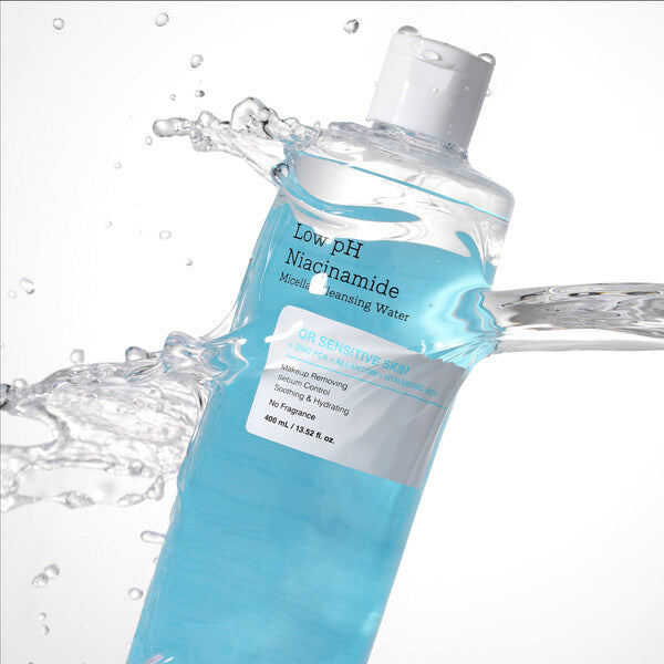 COSRX Low pH Niacinamide Micellar Cleansing Water (400ml) - Kiyoko Beauty