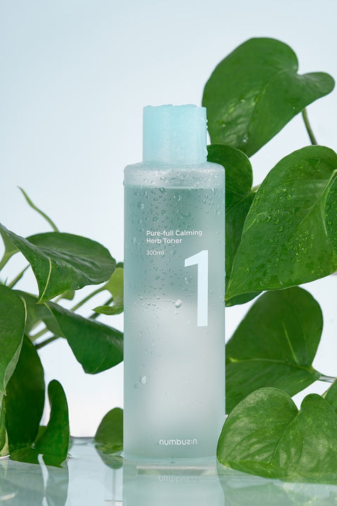 numbuzin No.1 Pure-Full Calming Herb Toner (300ml) - Kiyoko Beauty