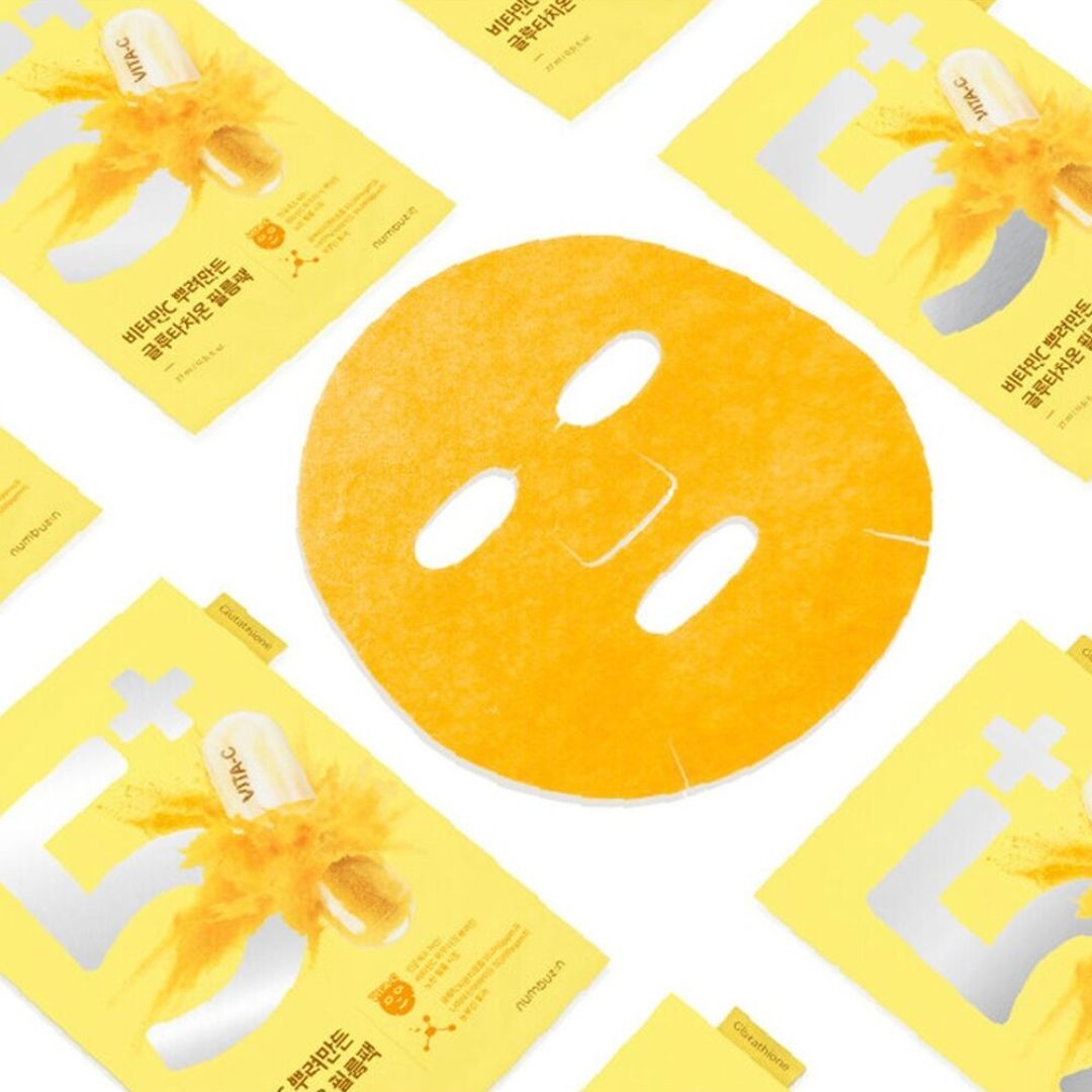 numbuzin No.5 Vitamin Spotlight Sheet Mask (4 pcs) - Kiyoko Beauty