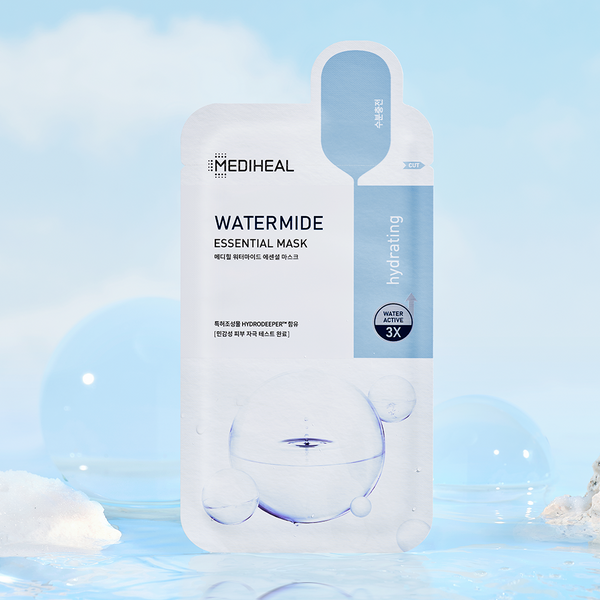 MEDIHEAL Watermide Essential Mask (10pcs) - Kiyoko Beauty