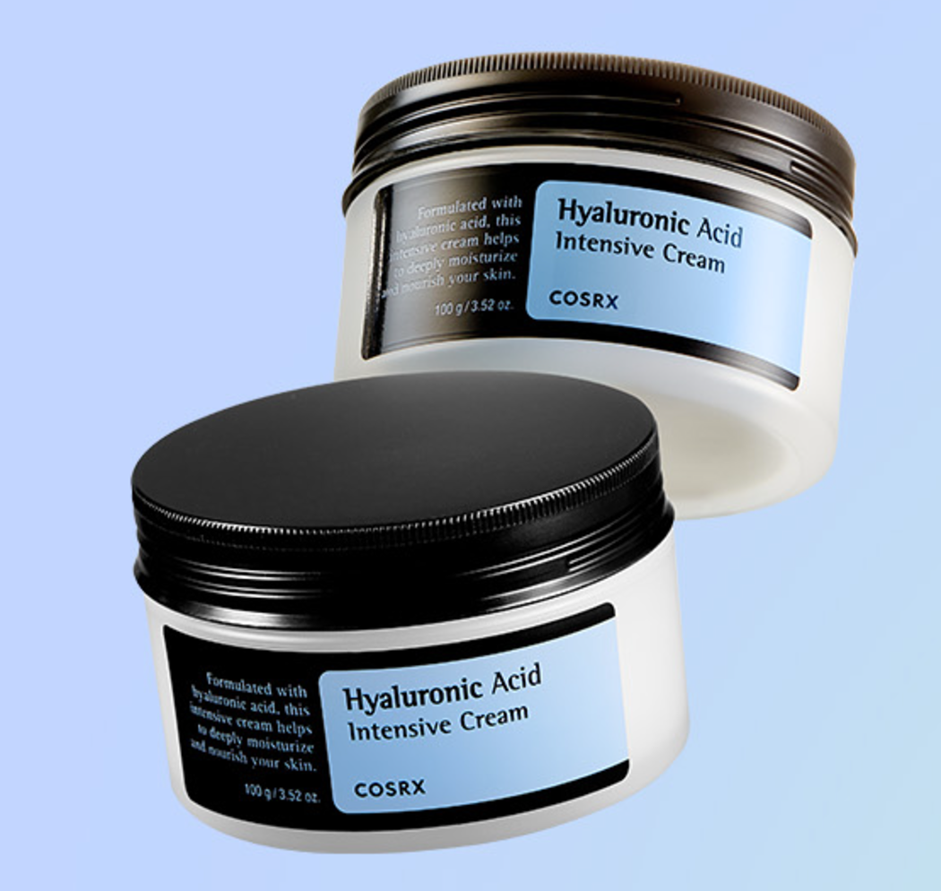 COSRX Hyaluronic Acid Moisturizing Cream.