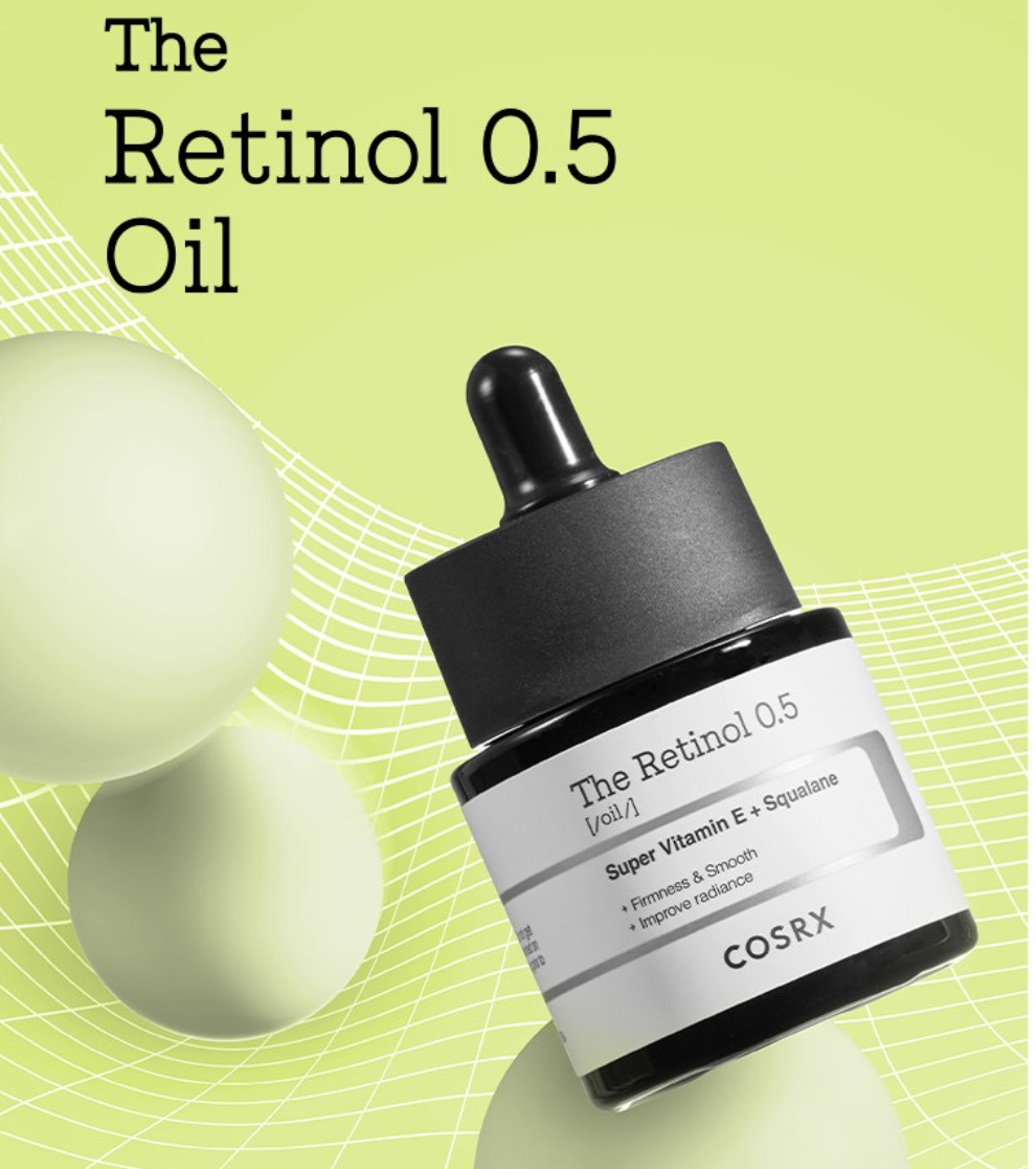 COSRX Retinol 0.5 Oil, Anti-aging Serum