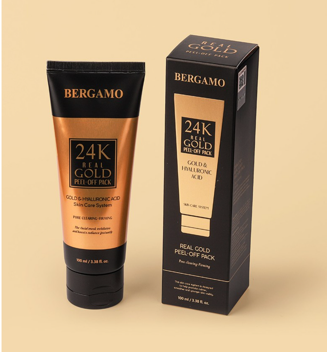 Bergamo 24K Gold Collagen Peel-Off Pack 100ml