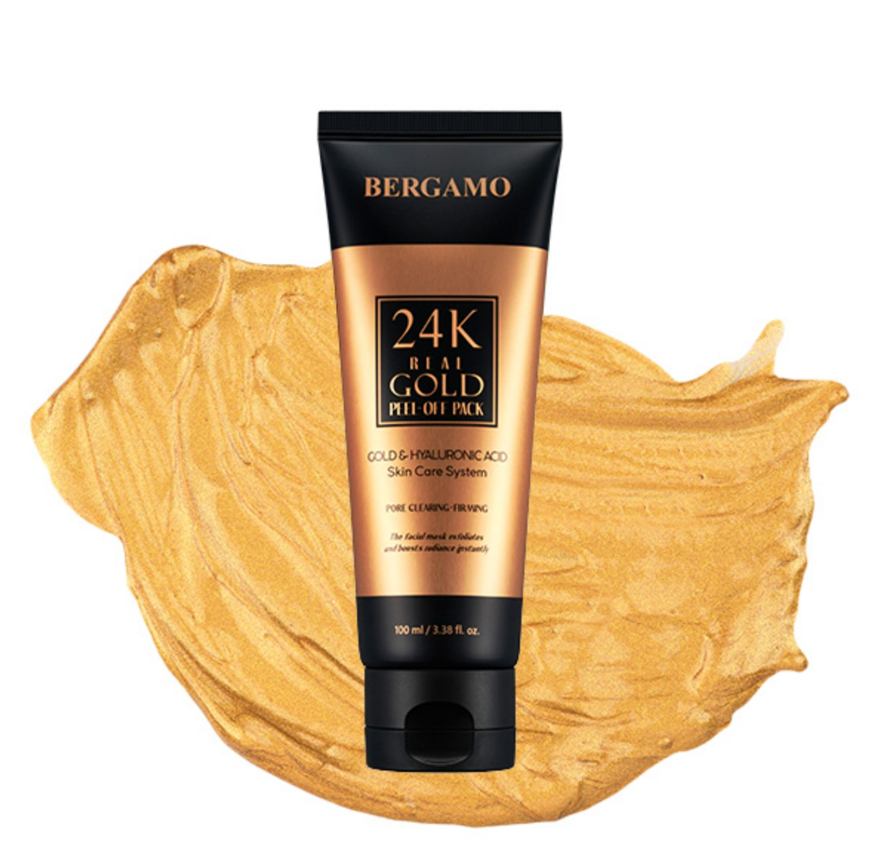 Bergamo 24K Gold Collagen Peel-Off Pack 100ml