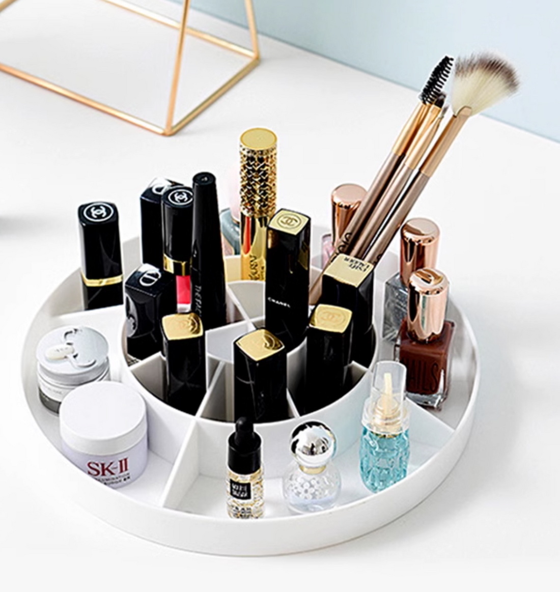 360 Rotating Makeup Organizer For Vanity (Copy)