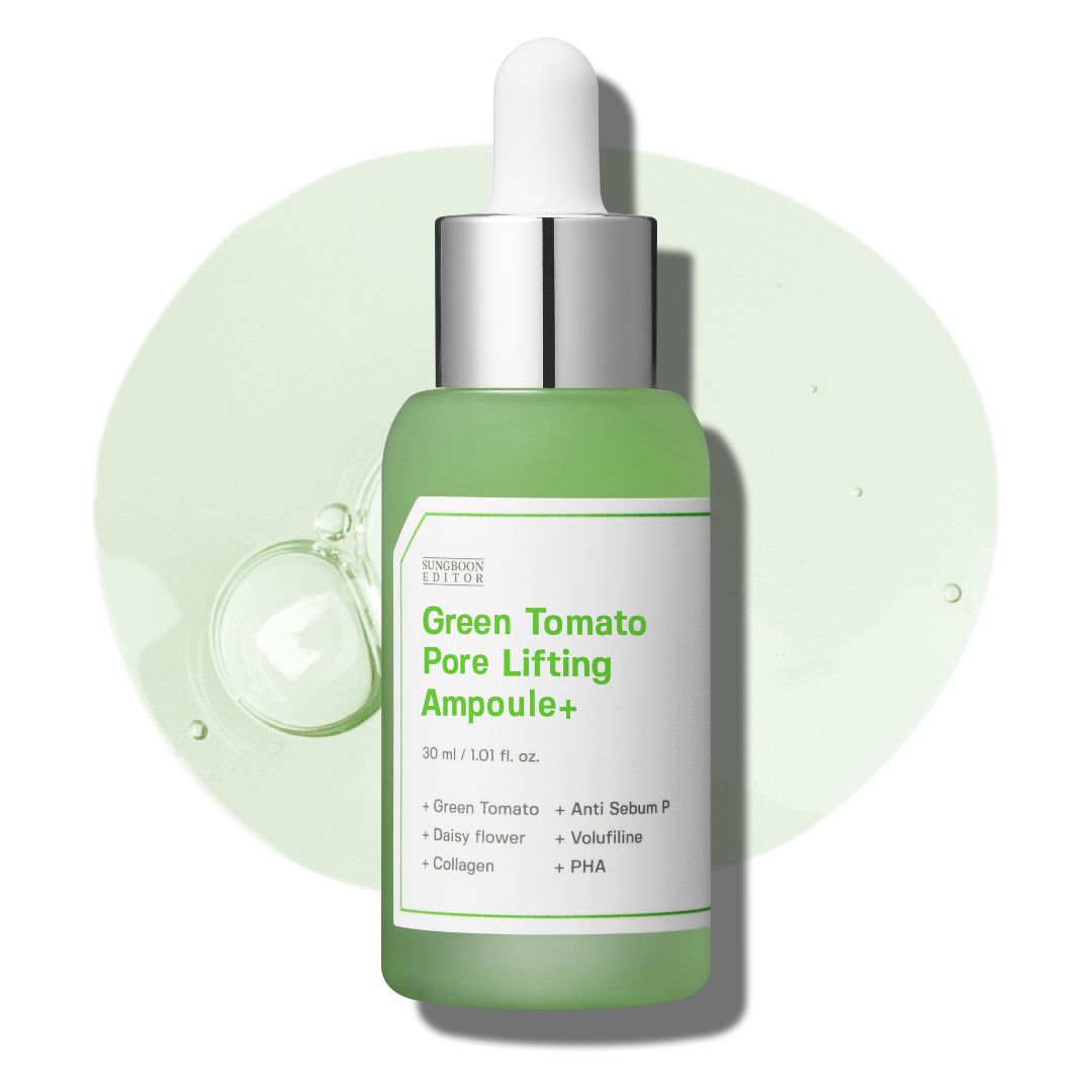 Sungboon Editor Green Tomato Pore Lifting Ampoule - Kiyoko Beauty