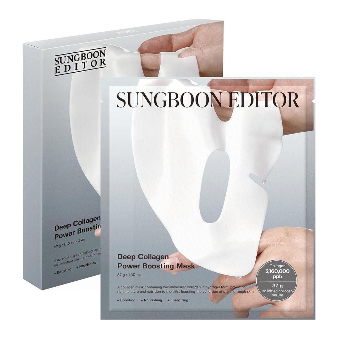 Sungboon Editor Deep Collagen Anti-Wrinkle Lifting Mask (4 PCs) - Kiyoko Beauty