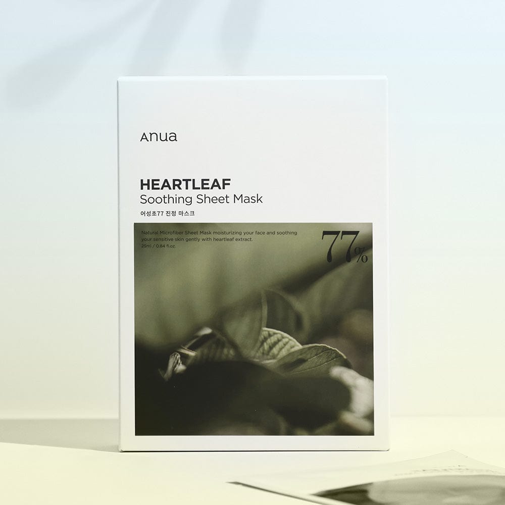 ANUA Heartleaf 77% Soothing Sheet Mask (1pc) - Kiyoko Beauty