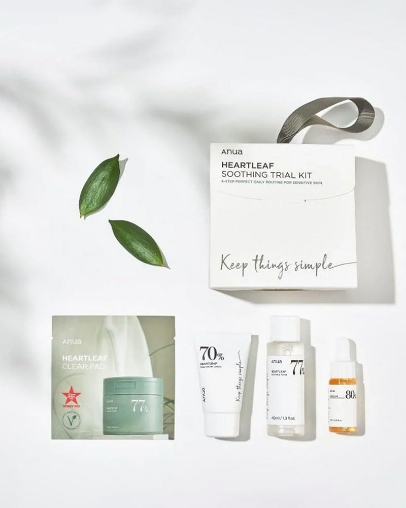 ANUA Heartleaf Soothing Trial Kit (4pcs) - Kiyoko Beauty