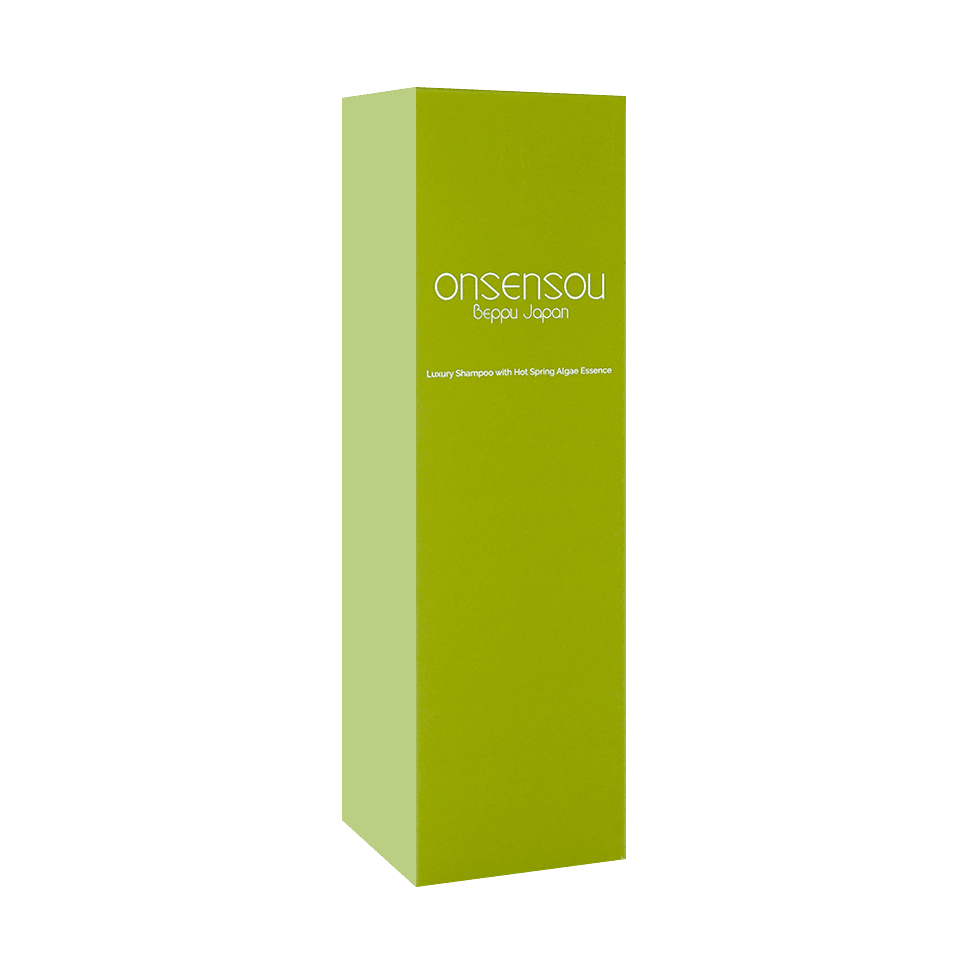 ONSENSOU Hot Spring Algae Essence Scalp Care Shampoo (300ml) - Kiyoko Beauty