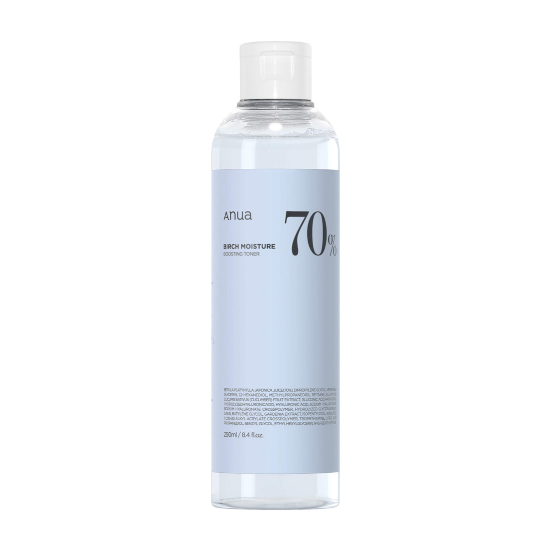 ANUA Birch 70% Moisture Boosting Toner (250ml) - Kiyoko Beauty