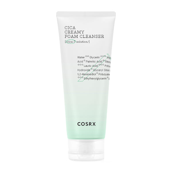 COSRX Pure Fit Cica Creamy Foam Cleanser (150ml) - Kiyoko Beauty