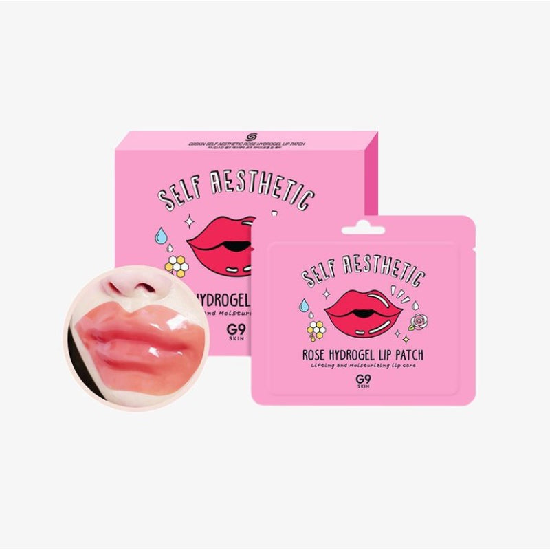 Rose Hydrogel Lip Patch