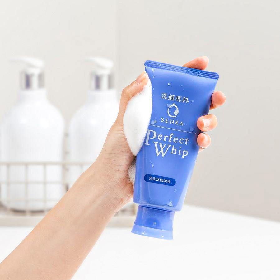 Shiseido Senka Perfect Whip Face Cleansing Foam (120g) - Kiyoko Beauty