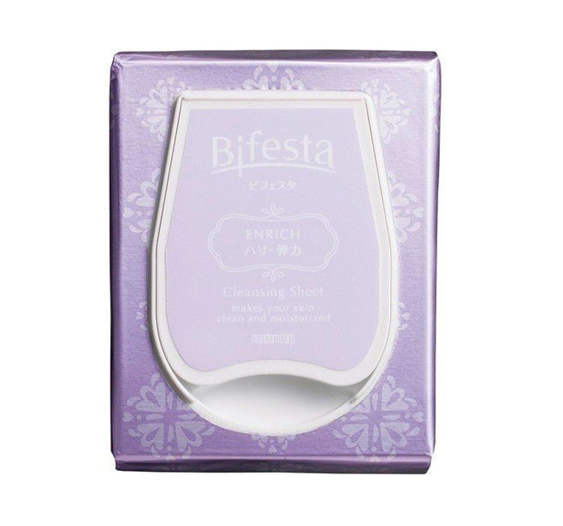 Bifesta Cleansing Sheet - Enrich (46 sheets) - Kiyoko Beauty