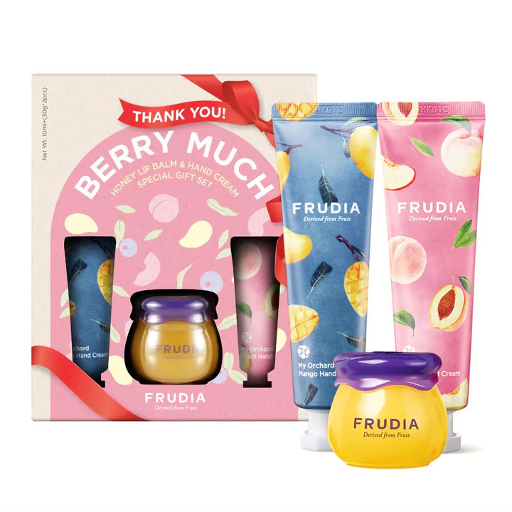 Frudia Honey Lip Balm & Hand Cream Special Gift Set - Kiyoko Beauty