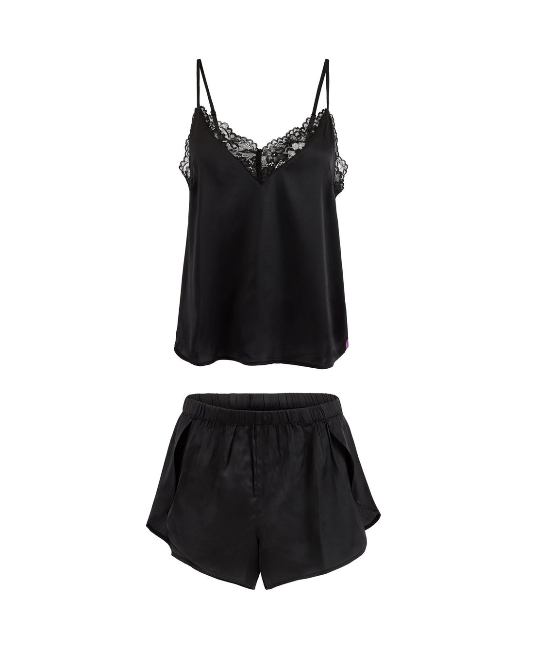 Linny Black Camisole Set