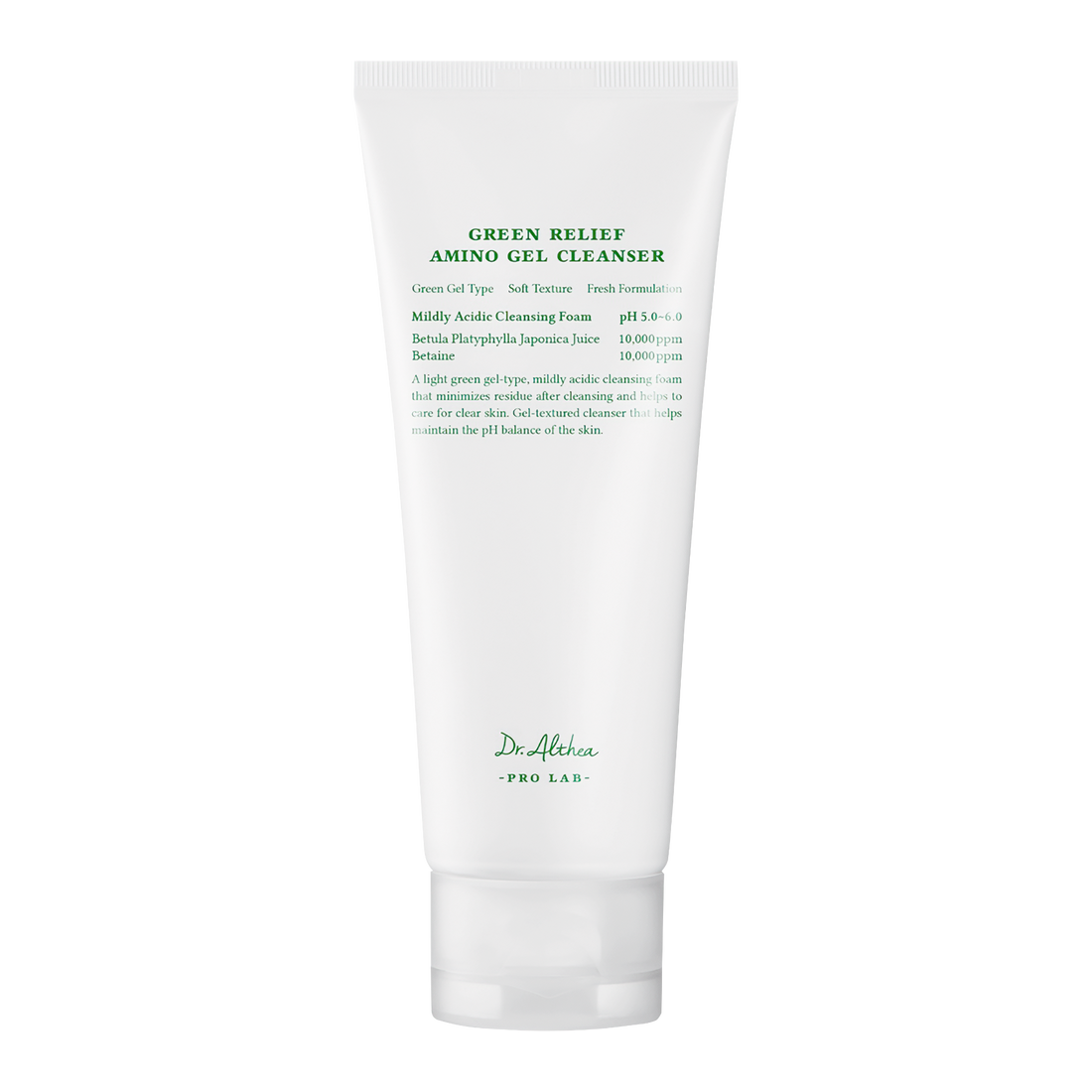 Dr. Althea Green Relief Amino Gel Cleanser (100ml) - Kiyoko Beauty