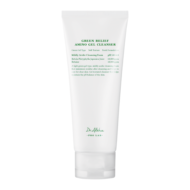 Dr. Althea Green Relief Amino Gel Cleanser (100ml) - Kiyoko Beauty