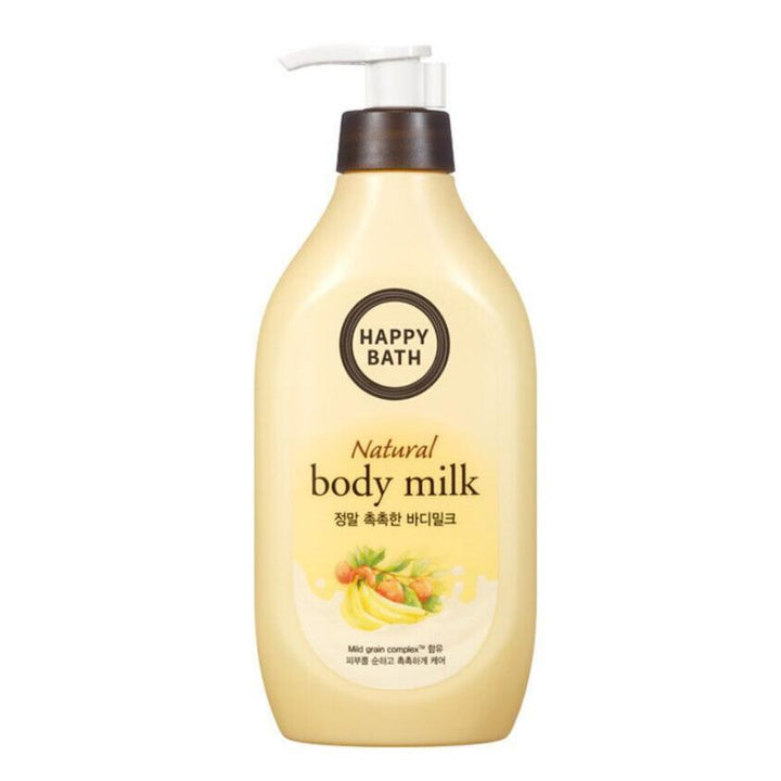 Happy Bath Natural Body Milk (450ml) - Kiyoko Beauty