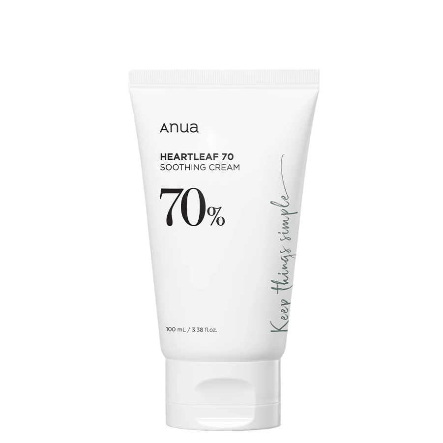 ANUA Heartleaf 70% Soothing Cream (100ml) - Kiyoko Beauty