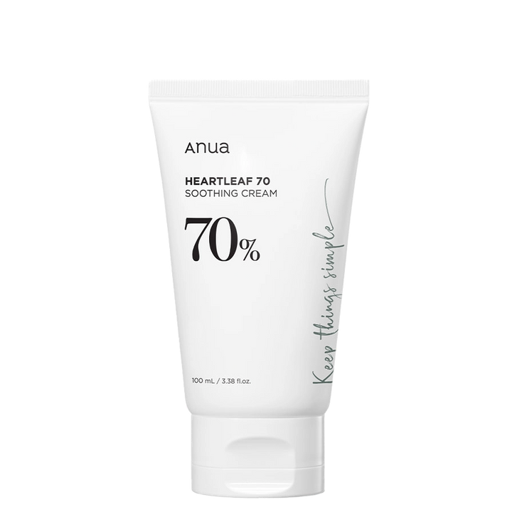 ANUA Heartleaf 70% Soothing Cream (100ml) - Kiyoko Beauty