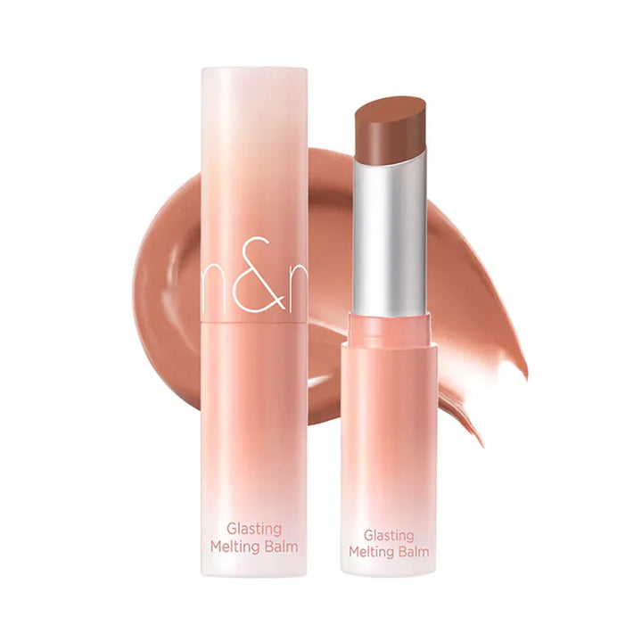 rom&nd Glasting Melting Balm: Dusty on the Nude Series (3.5g) - Kiyoko Beauty