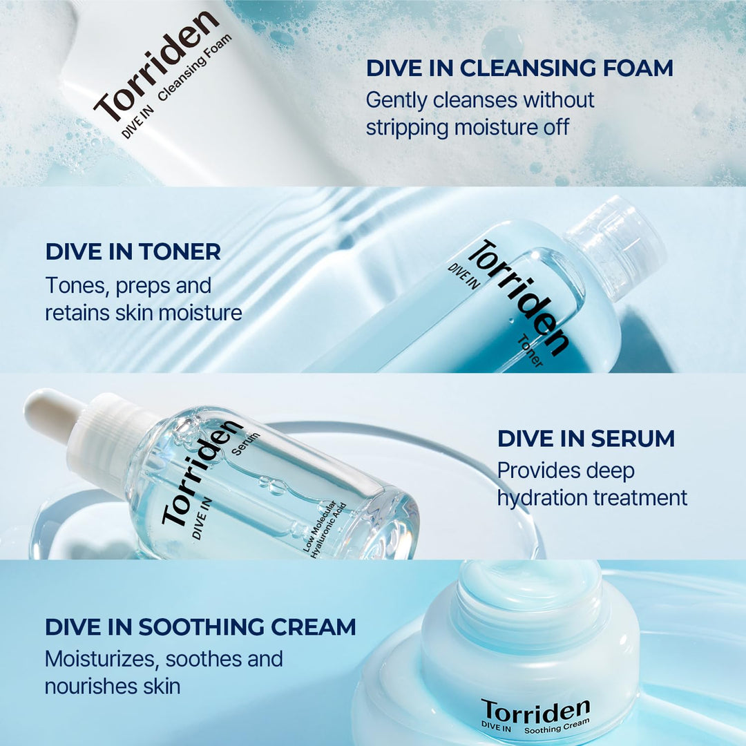 TORRIDEN Dive-In Trial Kit (4pcs) - Kiyoko Beauty