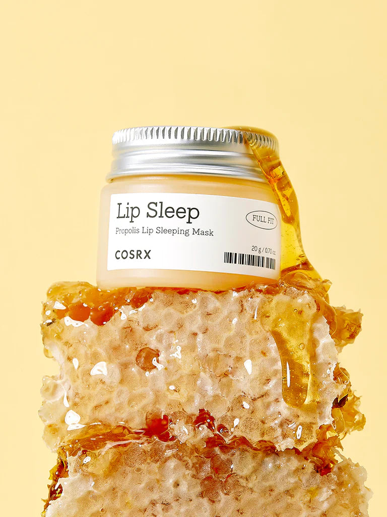 COSRX Lip Sleep - Full Fit Propolis Lip Sleeping Mask (20g) - Kiyoko Beauty