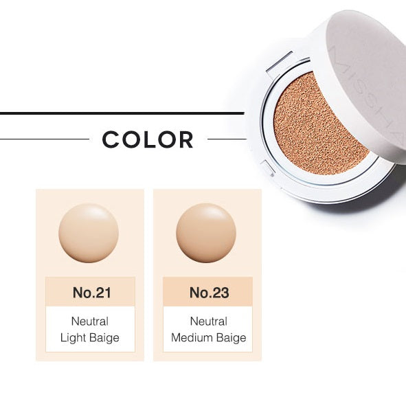 MISSHA Magic Cushion Cover Lasting SPF 50 PA+++(15g) - Kiyoko Beauty