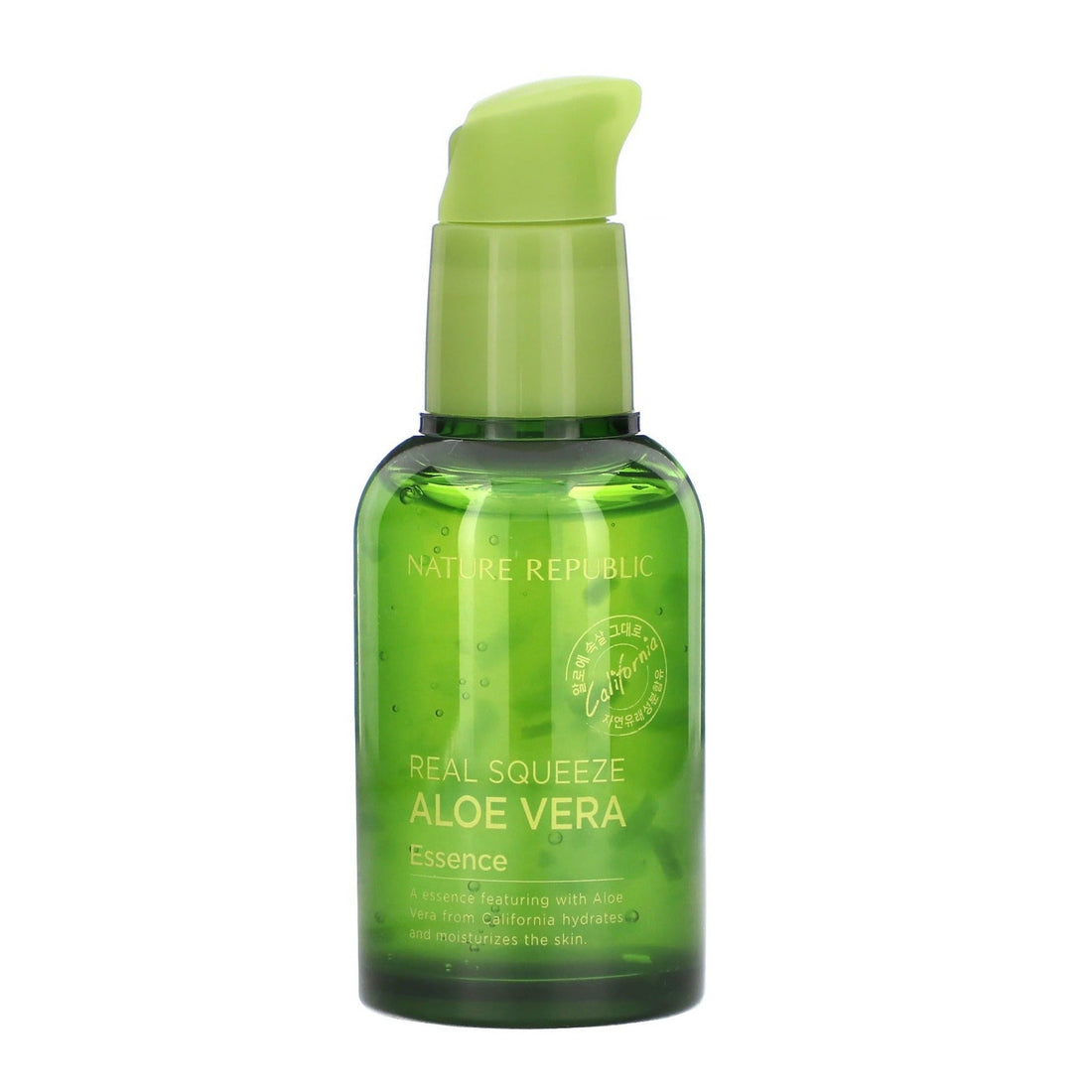 NATURE REPUBLIC Real Squeeze Aloe Vera Essence (50ml) - Kiyoko Beauty