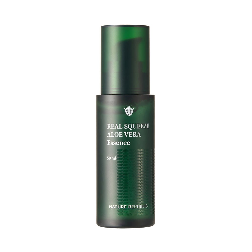 NATURE REPUBLIC Real Squeeze Aloe Vera Essence (50ml) - Kiyoko Beauty