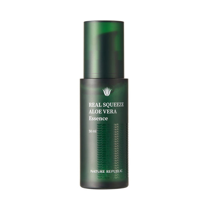 NATURE REPUBLIC Real Squeeze Aloe Vera Essence (50ml) - Kiyoko Beauty