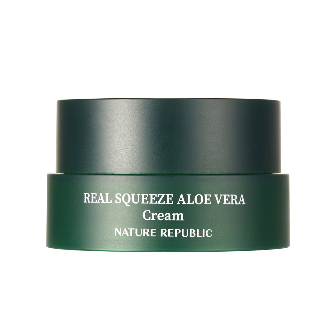 NATURE REPUBLIC Real Squeeze Aloe Vera Cream (50ml) - Kiyoko Beauty