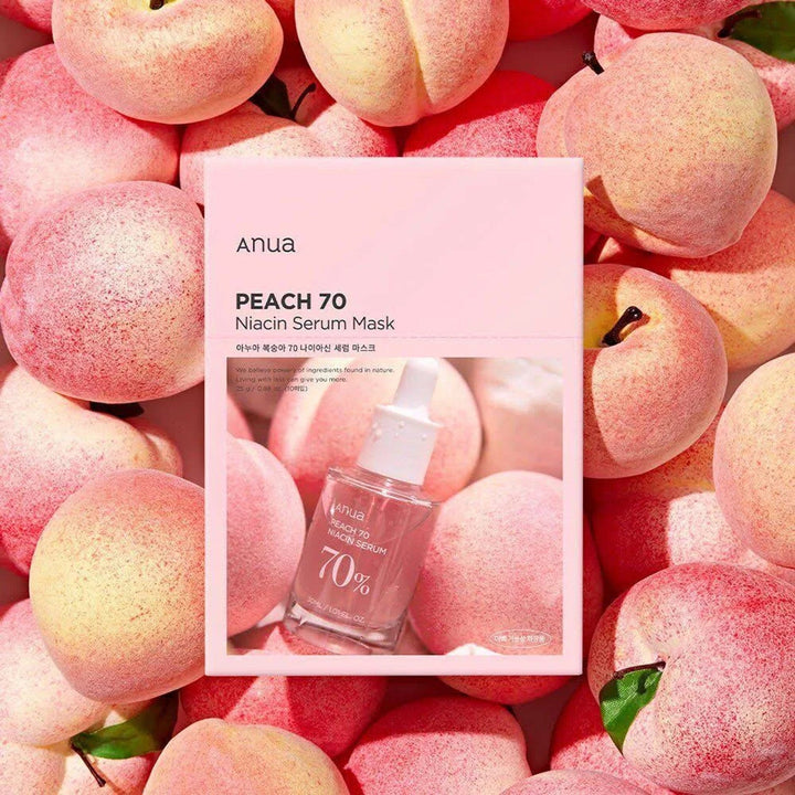 ANUA Peach Niacin Serum Mask - Kiyoko Beauty