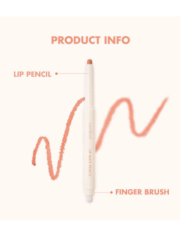 rom&nd Lip Mate Pencil (0.5g) - Kiyoko Beauty