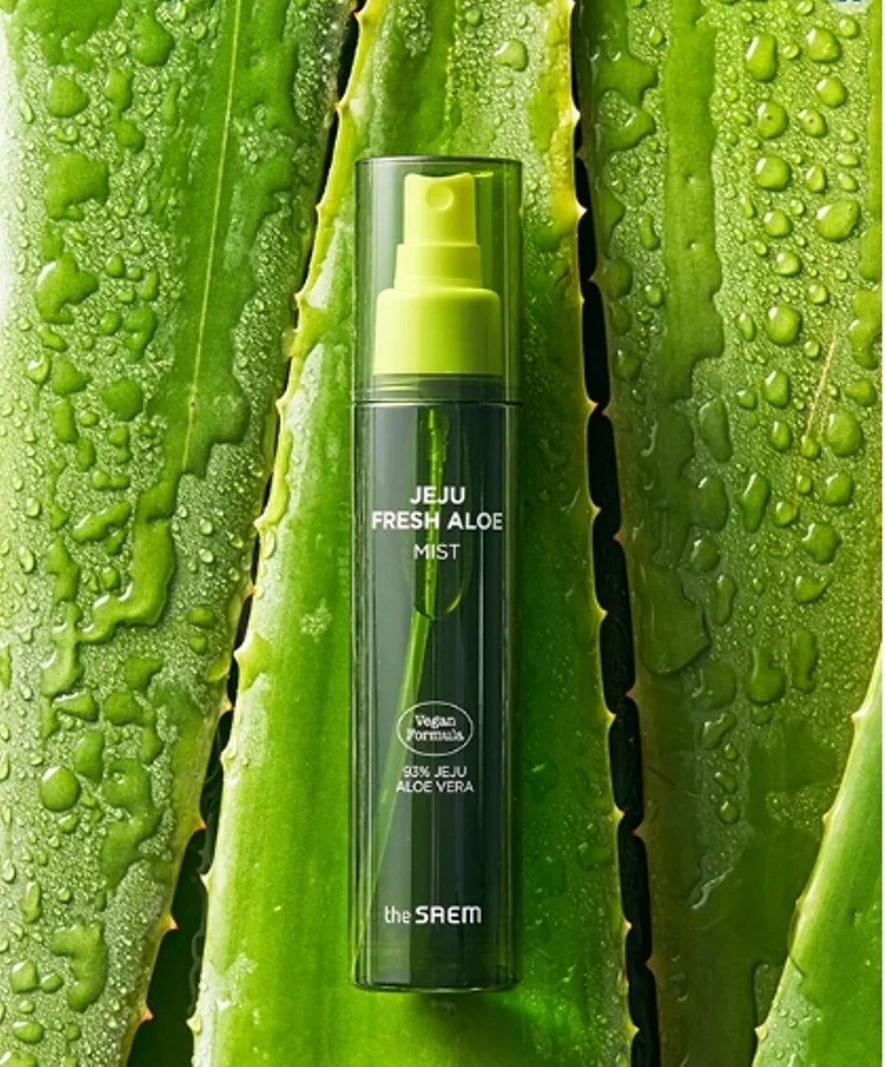 The SAEM Jeju Fresh Aloe Mist (120ml) - Kiyoko Beauty