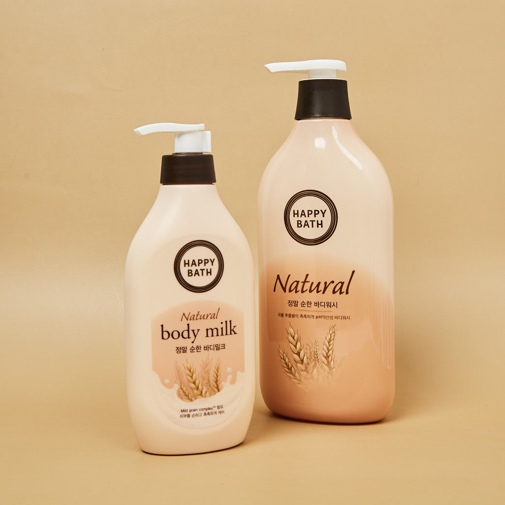 Happy Bath Real Mild Body Milk (450ml) - Kiyoko Beauty