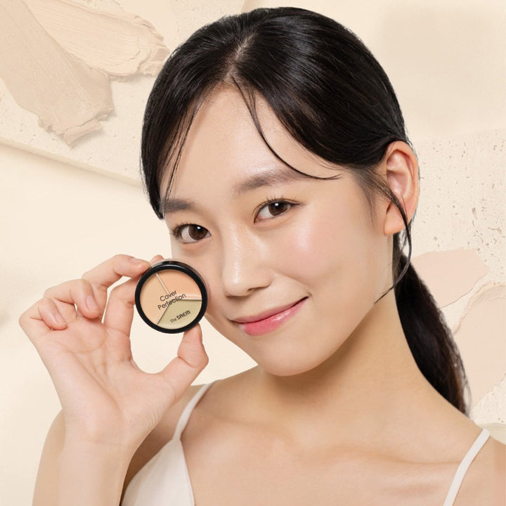 The SAEM Cover Perfection Triple Pot Concealer (4.5g) - Kiyoko Beauty