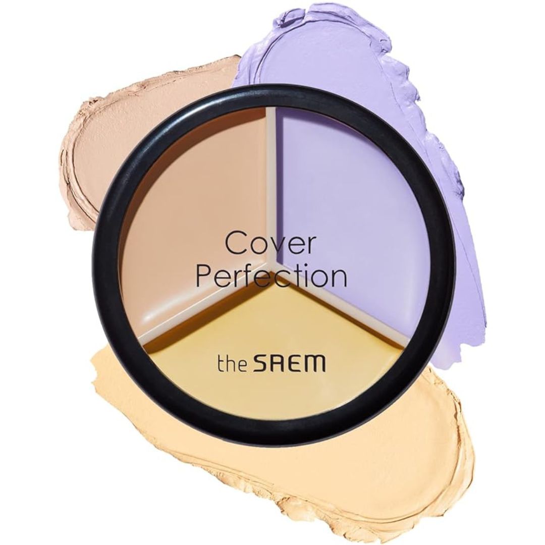 The SAEM Cover Perfection Triple Pot Concealer (4.5g) - Kiyoko Beauty